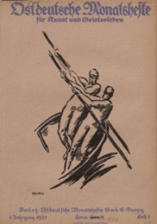 Ostdeutsche Monatshefte Nr. 6, September 1920, 1 Jahrgang