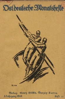 Ostdeutsche Monatshefte Nr. 11, Februar 1923, 3 Jahrgang