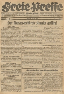 Freie Presse, Nr. 19 Freitag 14. Mai 1926 2. Jahrgang