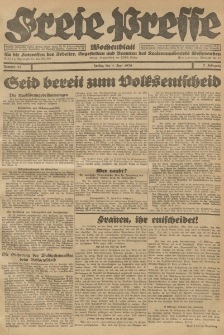 Freie Presse, Nr. 22 Freitag 4. Juni 1926 2. Jahrgang