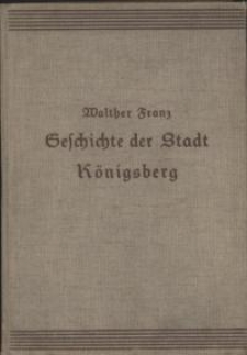 Geschichte der Stadt Königsberg