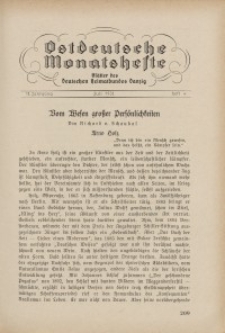 Ostdeutsche Monatshefte