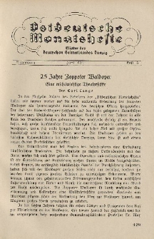 Ostdeutsche Monatshefte Nr. 3, Juni 1934, 15 Jahrgang