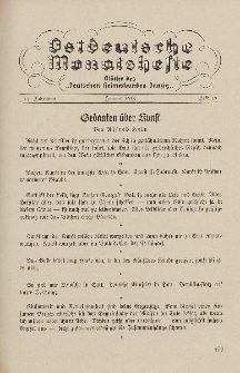 Ostdeutsche Monatshefte Nr. 11, Februar 1935, 15 Jahrgang