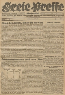 Freie Presse, Nr. 27 Freitag 9. Juli 1926 2. Jahrgang