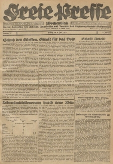 Freie Presse, Nr. 27 Freitag 9. Juli 1926 2. Jahrgang