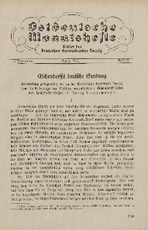 Ostdeutsche Monatshefte Nr. 12, März 1933, 13 Jahrgang