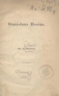 Stanislaus Hosius
