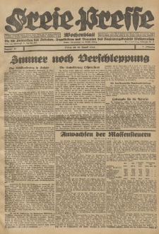 Freie Presse, Nr. 33 Freitag 20. August 1926 2. Jahrgang