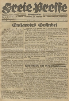 Freie Presse, Nr. 35 Freitag 3. September 1926 2. Jahrgang