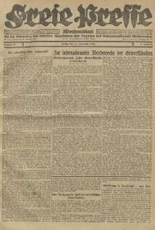 Freie Presse, Nr. 37 Freitag 17. September 1926 2. Jahrgang