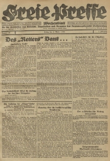 Freie Presse, Nr. 39 Freitag 1. Oktober 1926 2. Jahrgang