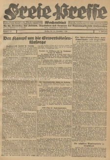 Freie Presse, Nr. 45 Freitag 12. November 1926 2. Jahrgang