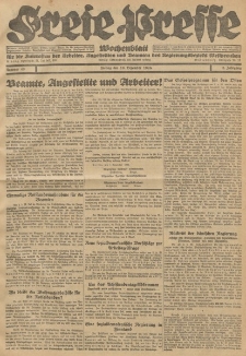 Freie Presse, Nr. 49 Freitag 10. Dezember 1926 2. Jahrgang