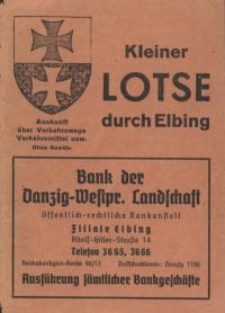 Kleiner Lotse durch Elbing