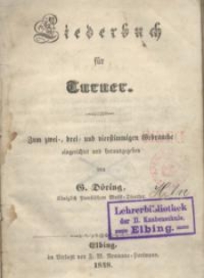 Liederbuch für Turner