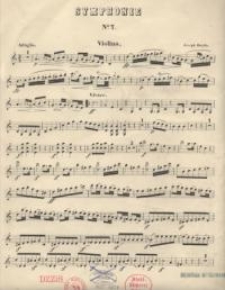 Symphonie No. 7. C-dur. Violine