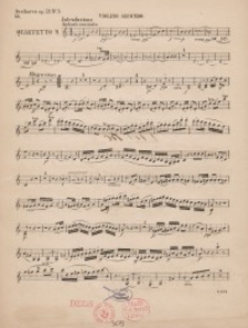 Quartetto 9 : Op. 59 No. 3 : Violino II