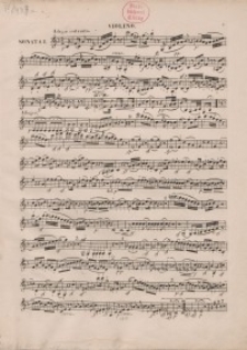 Drei Sonaten. Op 5., Op. 17 (Violino oder Viola)