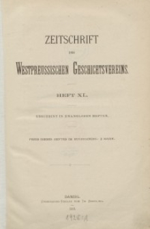 Zeitschrift des Westpreußischen Geschichtsvereins, 1892-1894