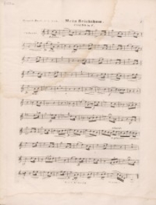 Mein Reichtum : Corno in F