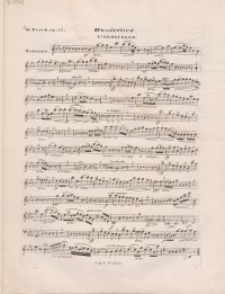 Wanderlied. Op.: Violoncello