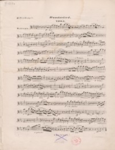 Wanderlied. Op.: Viola