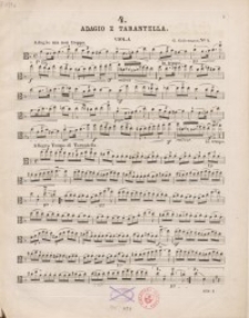 Adagio e Tarantella. No 4 : Viola