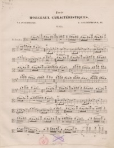 Trois Morceaux caracteristiques. Op. 41 : No 1. Intermezzo