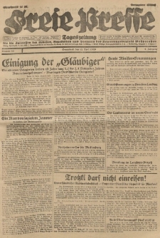 Freie Presse, Nr. 86 Sonnabend 13. April 1929 5. Jahrgang