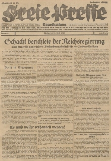 Freie Presse, Nr. 93 Montag 22. April 1929 5. Jahrgang