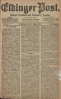 Elbinger Post, Nr. 5, Sonnabend 10 Januar 1874, 41 Jh