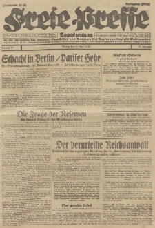 Freie Presse, Nr. 99 Montag 29. April 1929 5. Jahrgang