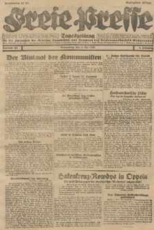 Freie Presse, Nr. 101 Donnerstag 2. Mai 1929 5. Jahrgang