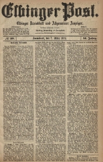 Elbinger Post, Nr. 29, Sonnabend 7 März 1874, 41 Jh