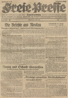Freie Presse, Nr. 106 Mittwoch 8. Mai 1929 5. Jahrgang