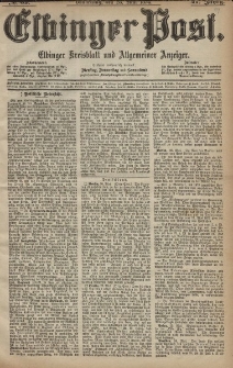 Elbinger Post, Nr. 62, Donnerstag 28 Mai 1874, 41 Jh
