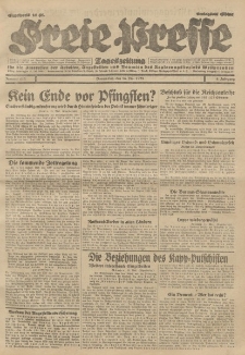 Freie Presse, Nr. 112 Donnerstag 16. Mai 1929 5. Jahrgang
