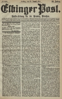 Elbinger Post, Nr. 131, Freitag 28 August 1874, 41 Jh