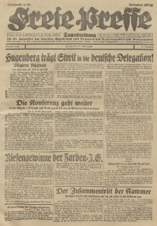 Freie Presse, Nr. 118 Freitag 24. Mai 1929 5. Jahrgang