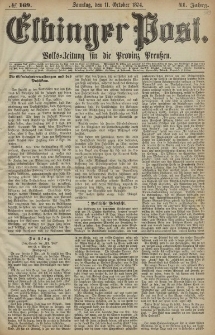 Elbinger Post, Nr. 169, Sonntag 11 Oktober 1874, 41 Jh