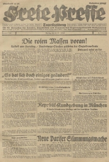 Freie Presse, Nr. 120 Montag 27. Mai 1929 5. Jahrgang