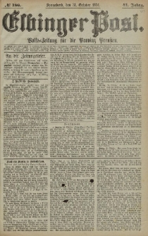 Elbinger Post, Nr. 186, Sonnabend 31 Oktober 1874, 41 Jh