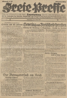 Freie Presse, Nr. 123 Donnerstag 30. Mai 1929 5. Jahrgang