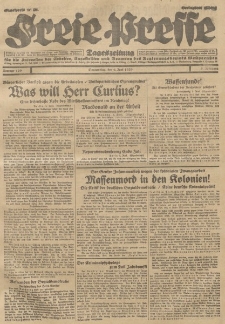 Freie Presse, Nr. 129 Donnerstag 6. Juni 1929 5. Jahrgang