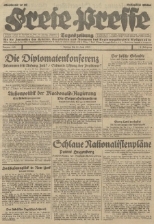 Freie Presse, Nr. 142 Freitag 21. Juni 1929 5. Jahrgang