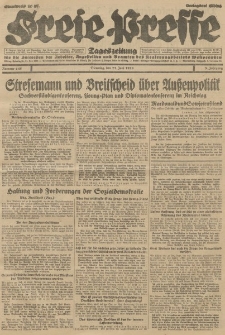Freie Presse, Nr. 145 Dienstag 25. Juni 1929 5. Jahrgang