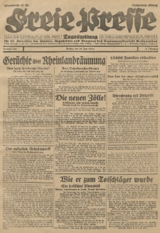 Freie Presse, Nr. 148 Freitag 28. Juni 1929 5. Jahrgang