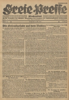 Freie Presse, Nr. 12 Freitag 25. März 1927 3. Jahrgang