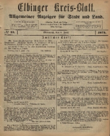 Kreis-Blatt des Königlich Preußischen Landraths-Amtes zu Elbing, Nr. 45 Mittwoch 4 Juni 1873